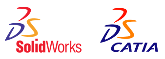 logos SolidWorks et Catia