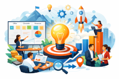 Personnes travaillant sur des ordinateurs