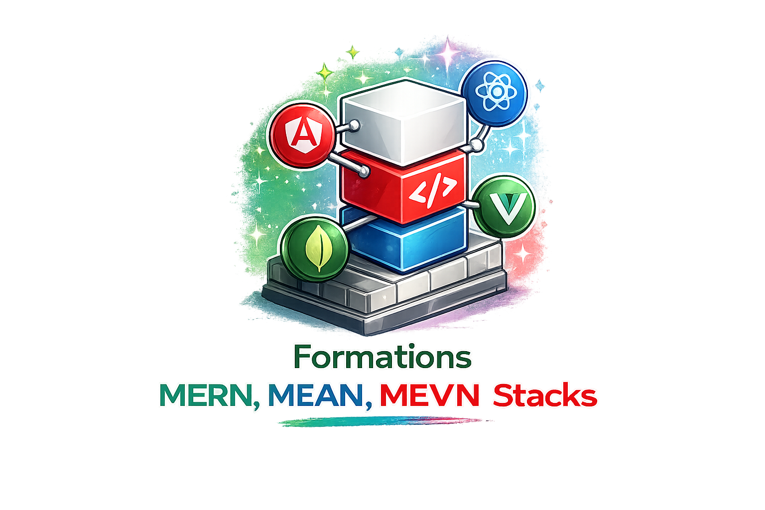 Formation MERN, MEAN, MEVN Stacks